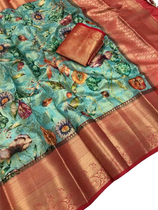 KOTA SILK SAREE WITH PAITHANI BORDER