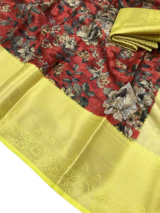 KOTA SILK SAREE WITH PAITHANI BORDER