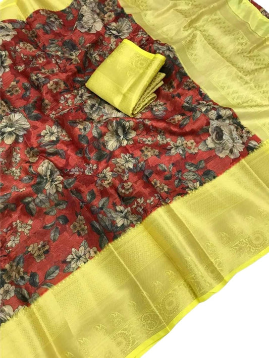 KOTA SILK SAREE WITH PAITHANI BORDER