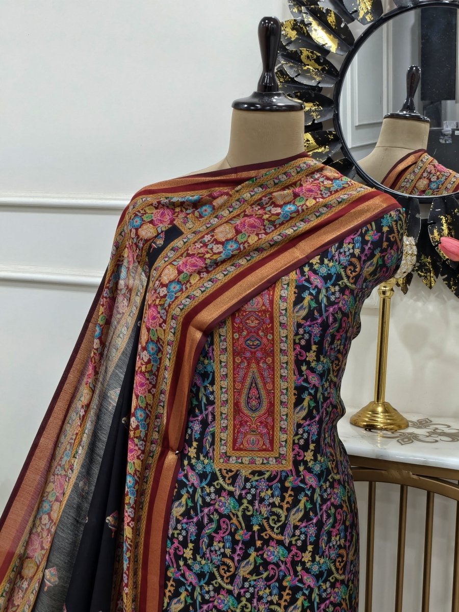 MAHESHWARI SILK DRESS MATERIAL - GET ESSENTIAL