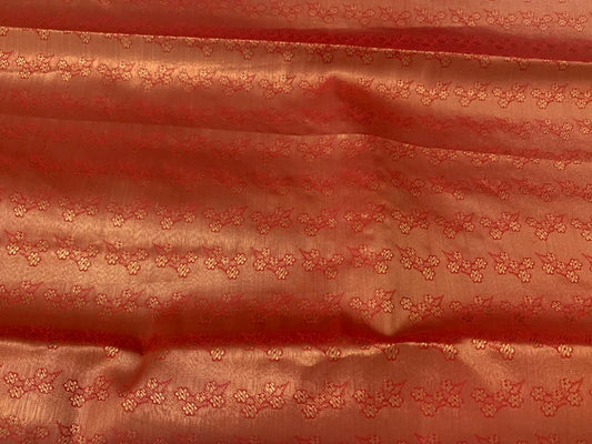 Olive Green and Red Kanjeevaram Silk Saree - GET ESSENTIAL
