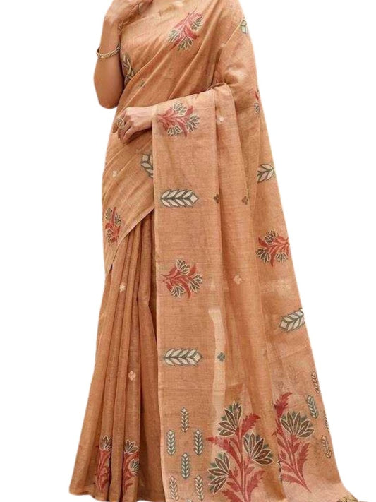 Soft Jamdani Saree - GET ESSENTIAL