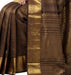 Dark Brown Pure Kanchipuram Pattu Saree