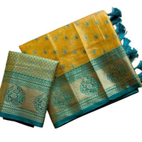 Yellow Tussar Silk