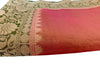 Pink and Green Kanjeevaram Tissue Saree