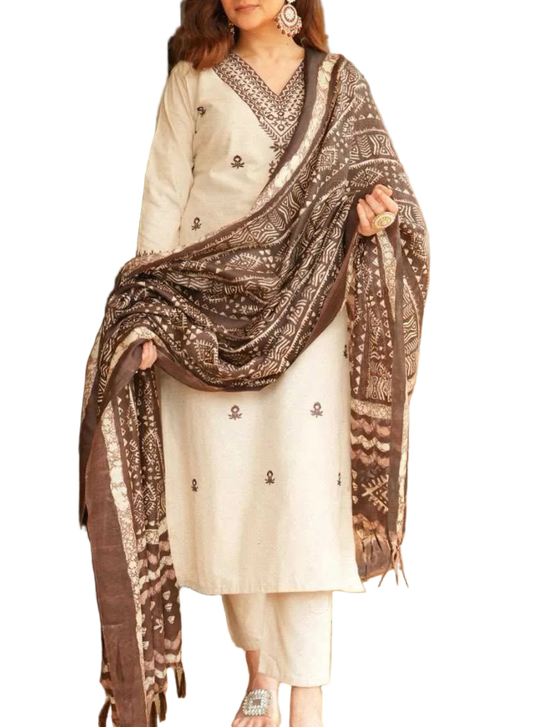 Bhagalpuri Khadi Outfit