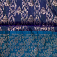 Blue Kanjeevaram Silk Saree