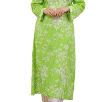 CLASSY COTTON CHINKANKARI KURTI SET 