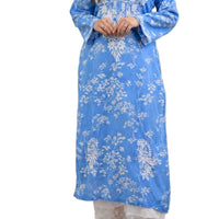 CLASSY COTTON CHINKANKARI KURTI SET 