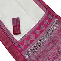 Dola Silk Kalamkari Saree