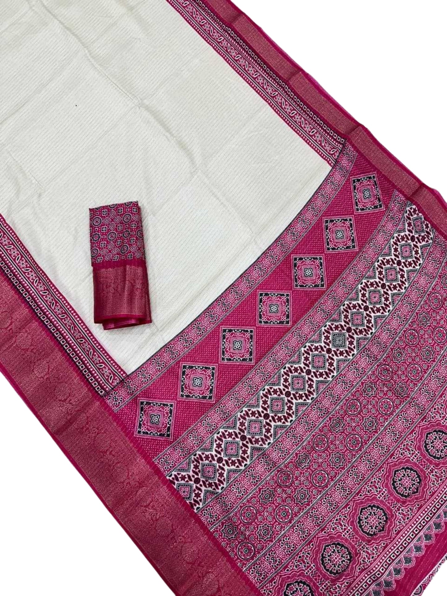 Dola Silk Kalamkari Saree