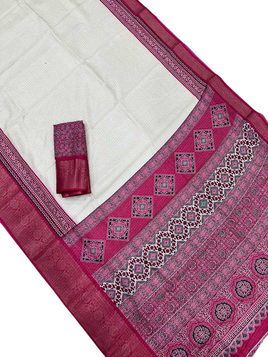 Dola Silk Kalamkari Saree