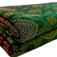 EMERALD GREEN KANJEEVARAM SILK SAREE