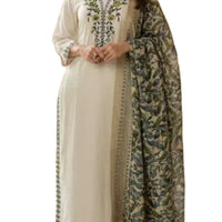 GRACEFUL KHADI KURTI SET