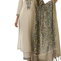 GRACEFUL KHADI KURTI SET