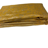 Golden Yellow Kanjeevaram Silk Saree