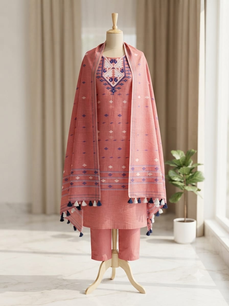 Jamdani Salwar Suit Piece
