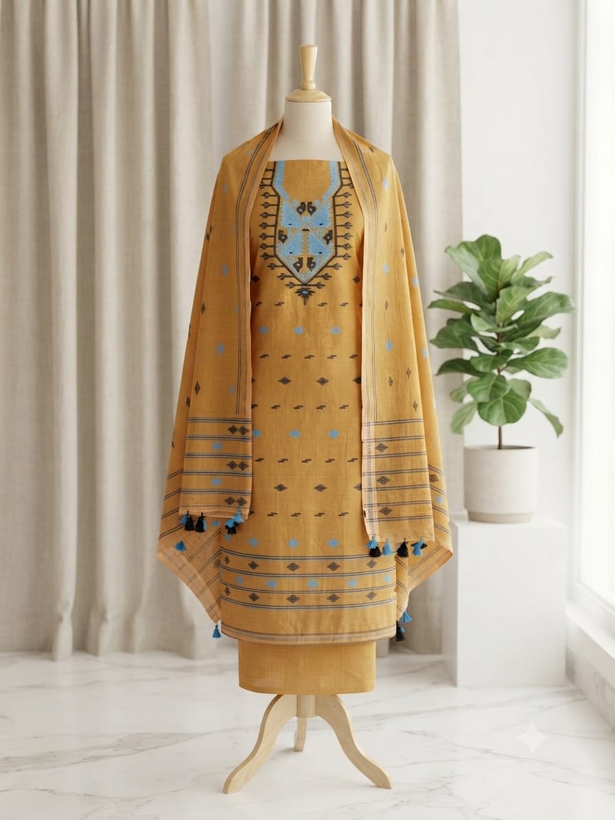 Jamdani Salwar Suit Piece