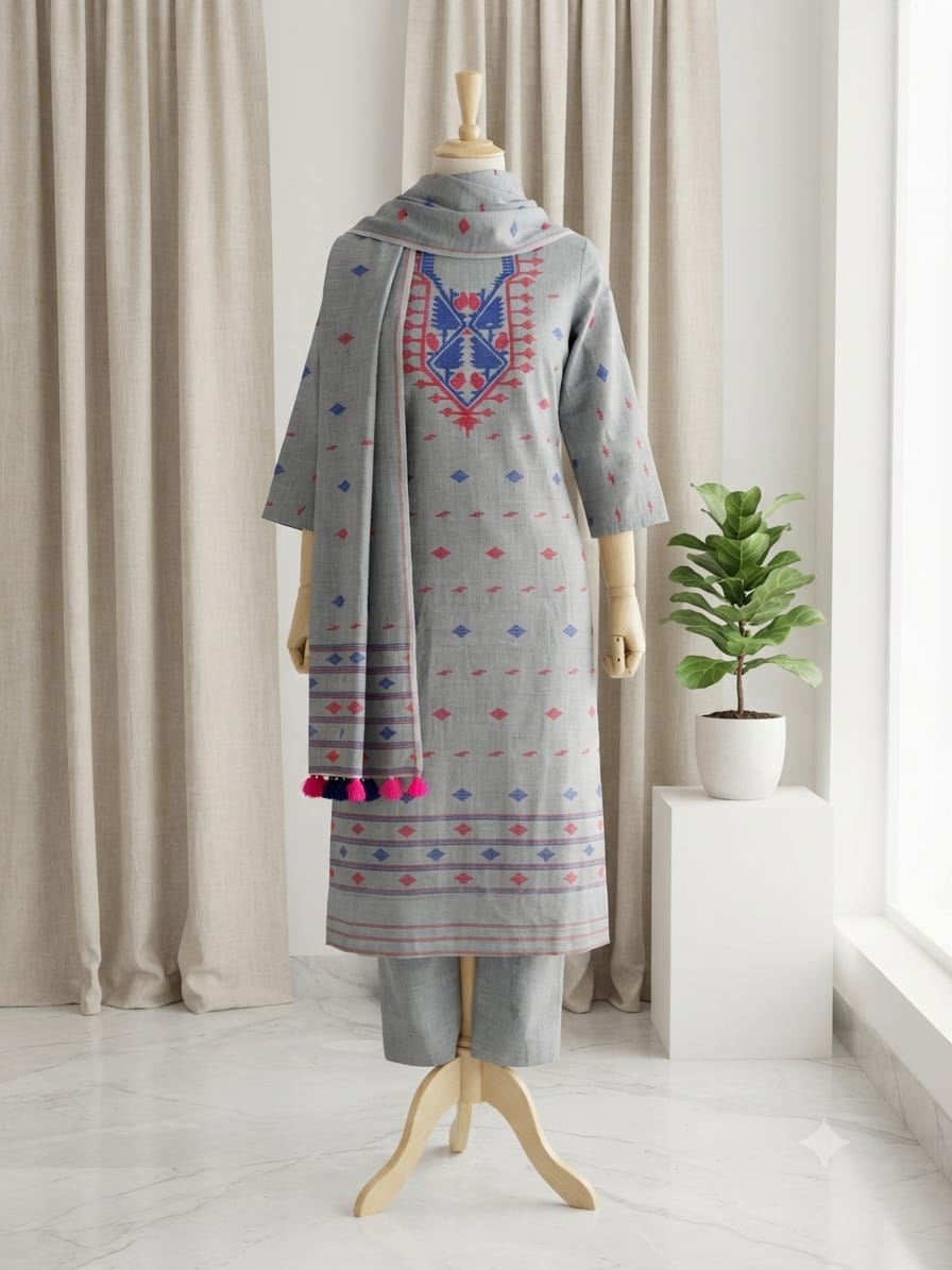 Jamdani Salwar Suit Piece