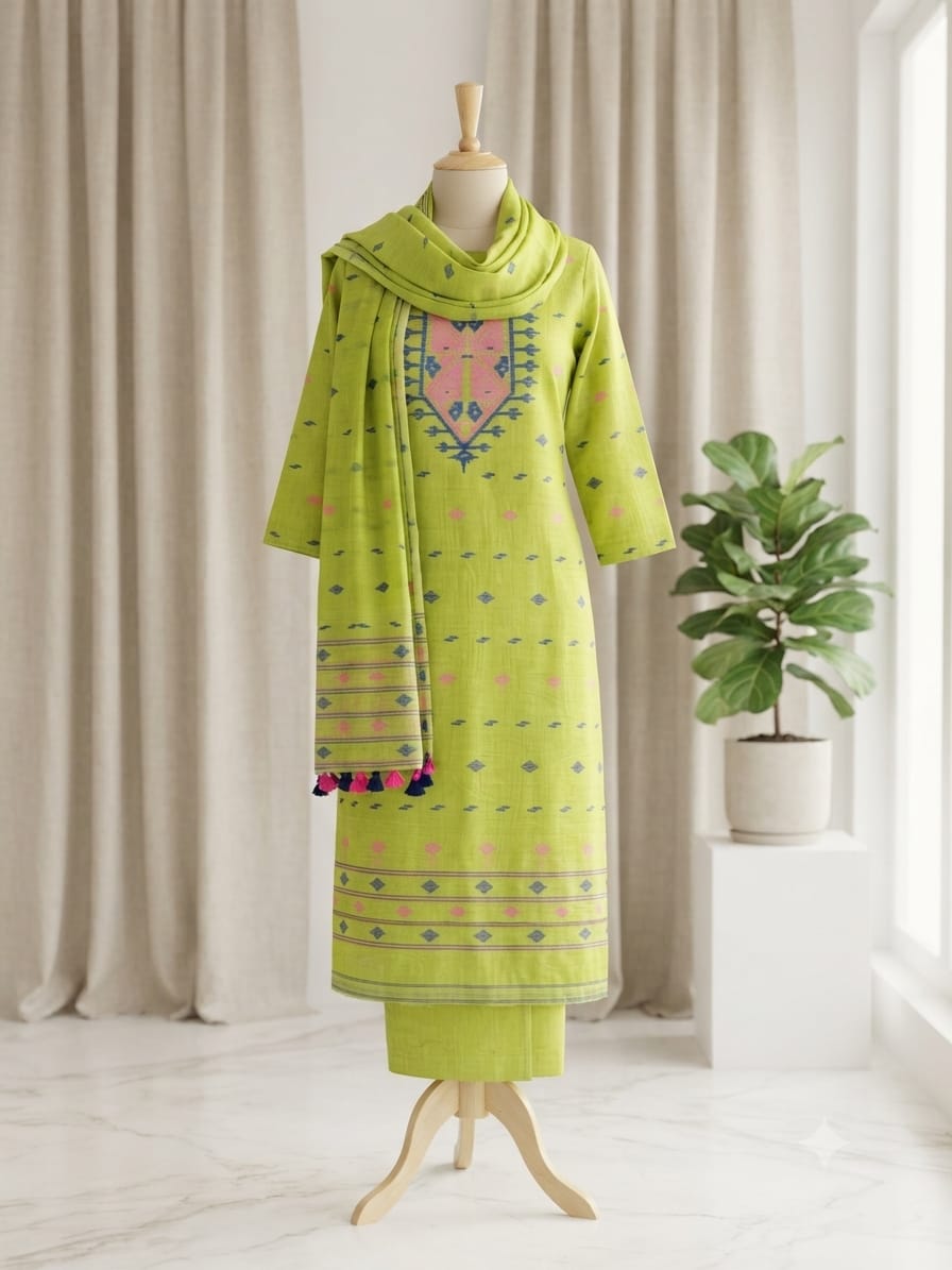 Jamdani Salwar Suit Piece