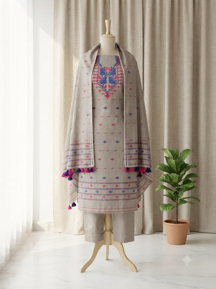 Jamdani Salwar Suit Piece