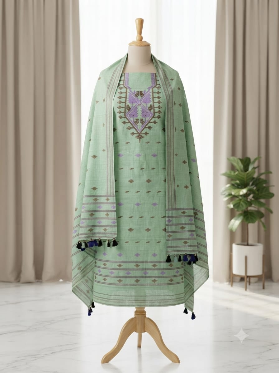Jamdani Salwar Suit Piece