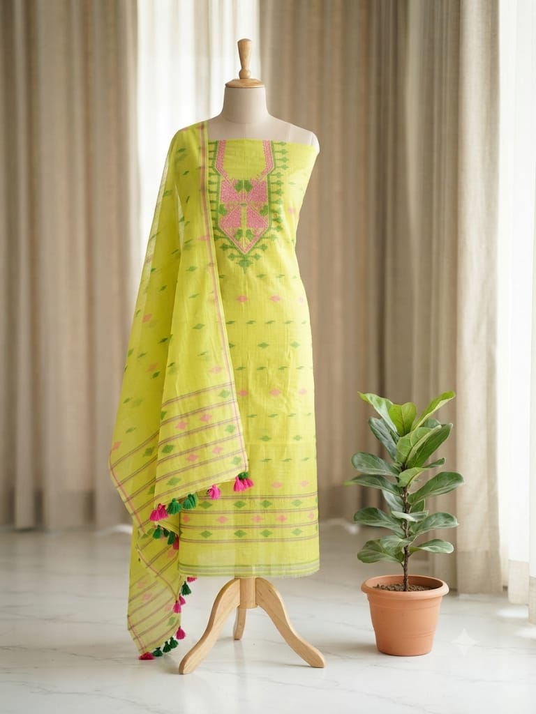 Jamdani Salwar Suit Piece