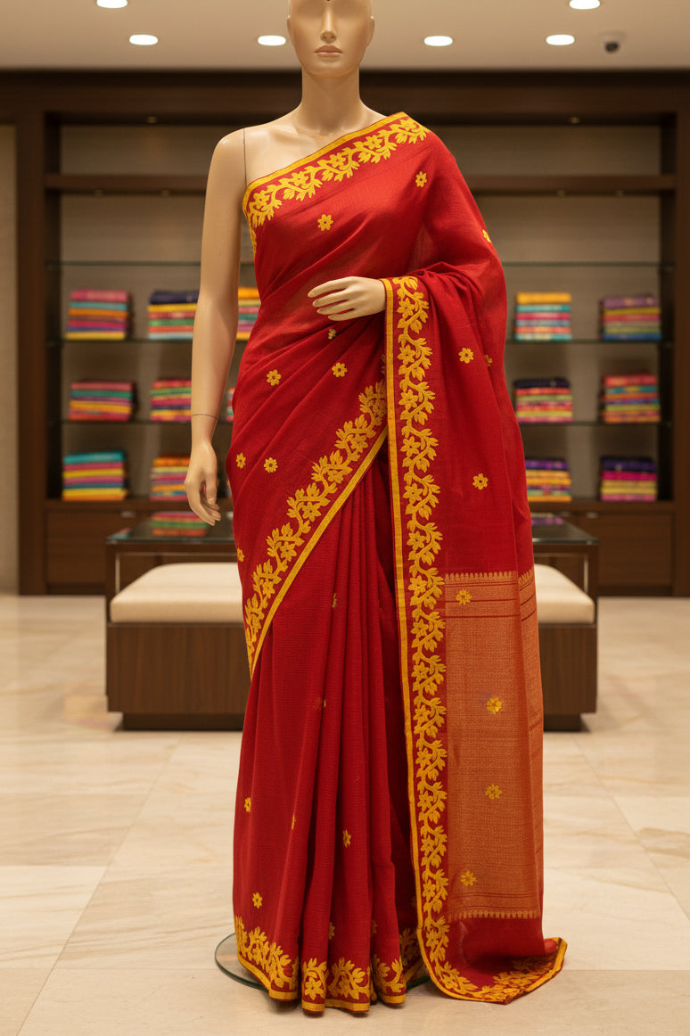 Resham Kota work saree