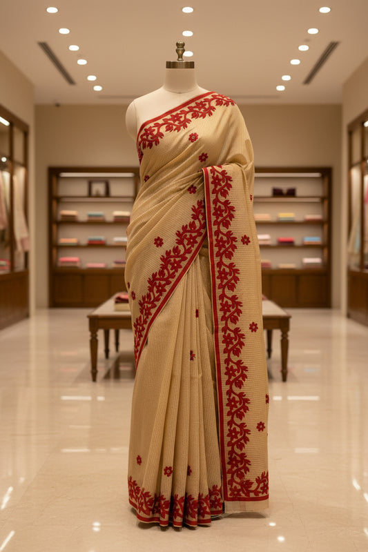 Resham Kota work saree