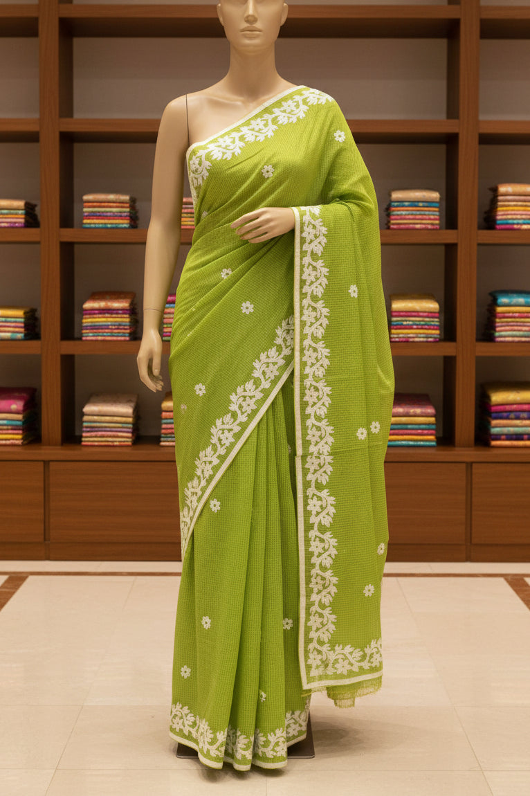 Resham Kota work saree
