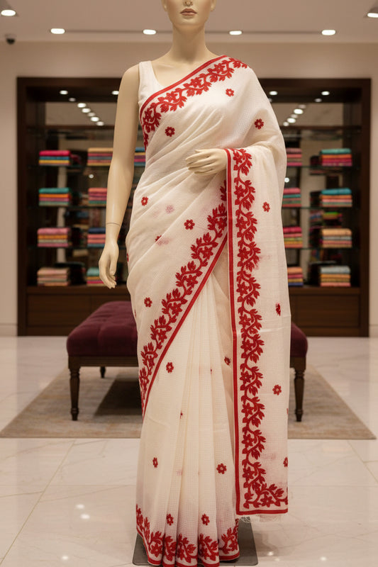 Resham Kota work saree