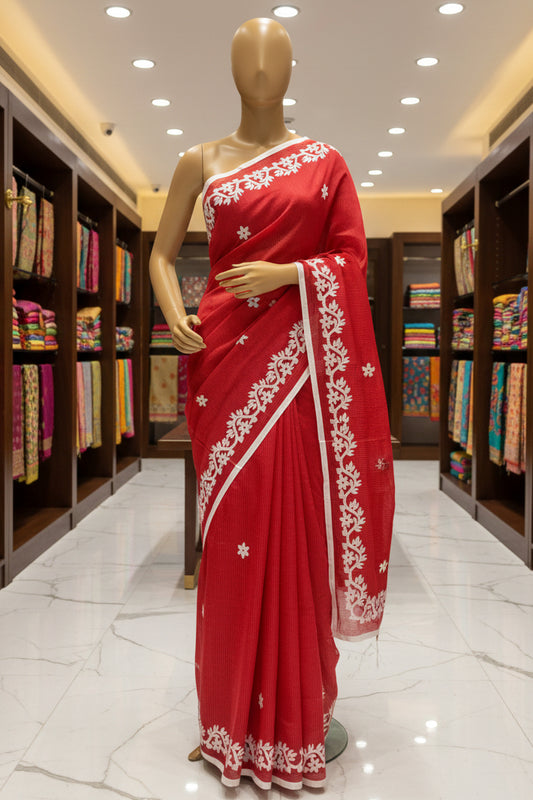 Resham Kota work saree