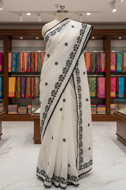 Resham Kota work saree