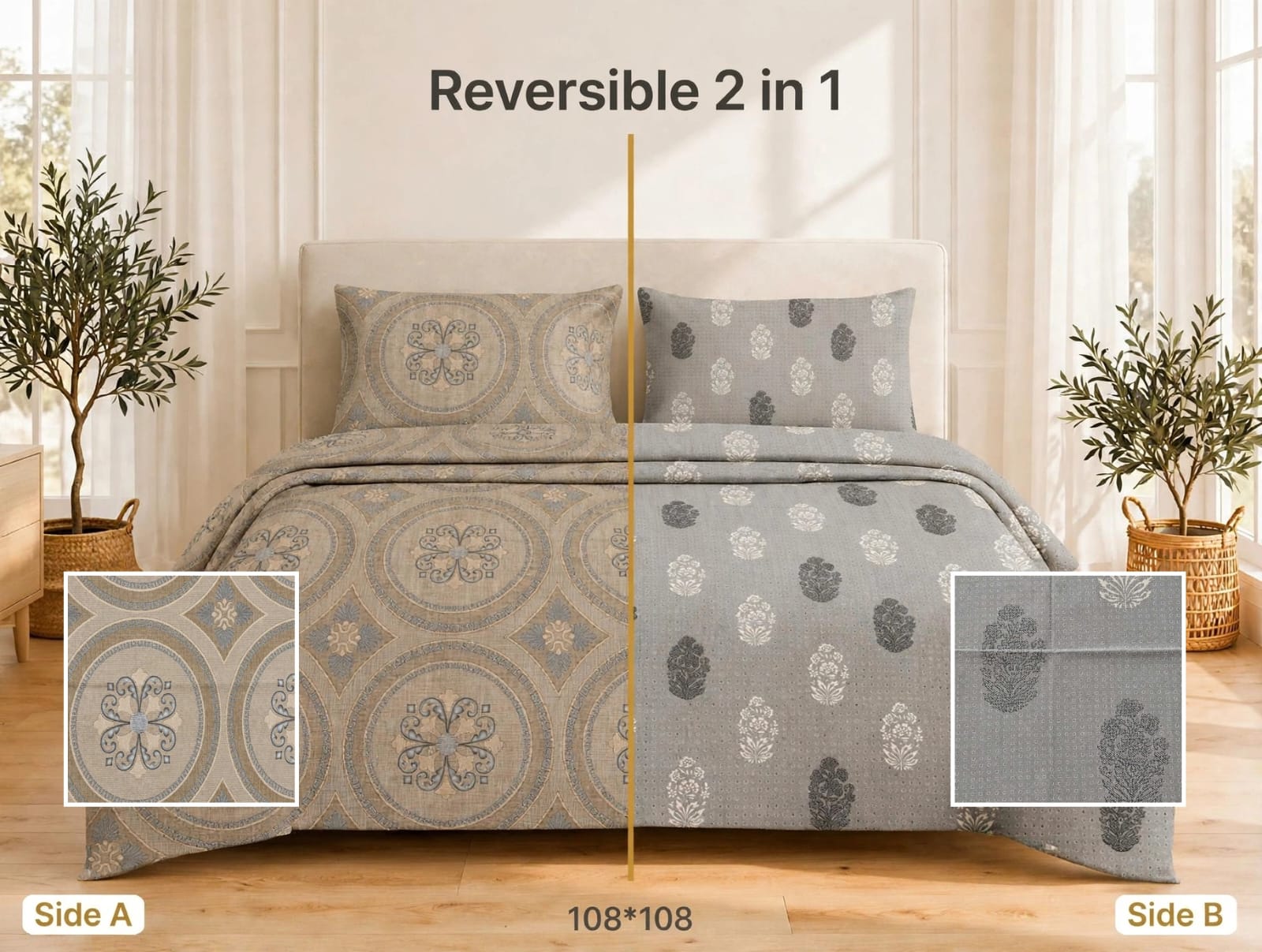 SUPER KING SIZE BEDSHEET