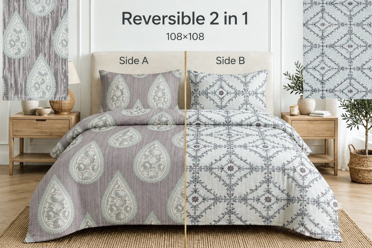 SUPER KING SIZE BEDSHEET