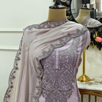 MODAL MUL EMBROIDERY SUIT
