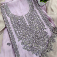 MODAL MUL EMBROIDERY SUIT