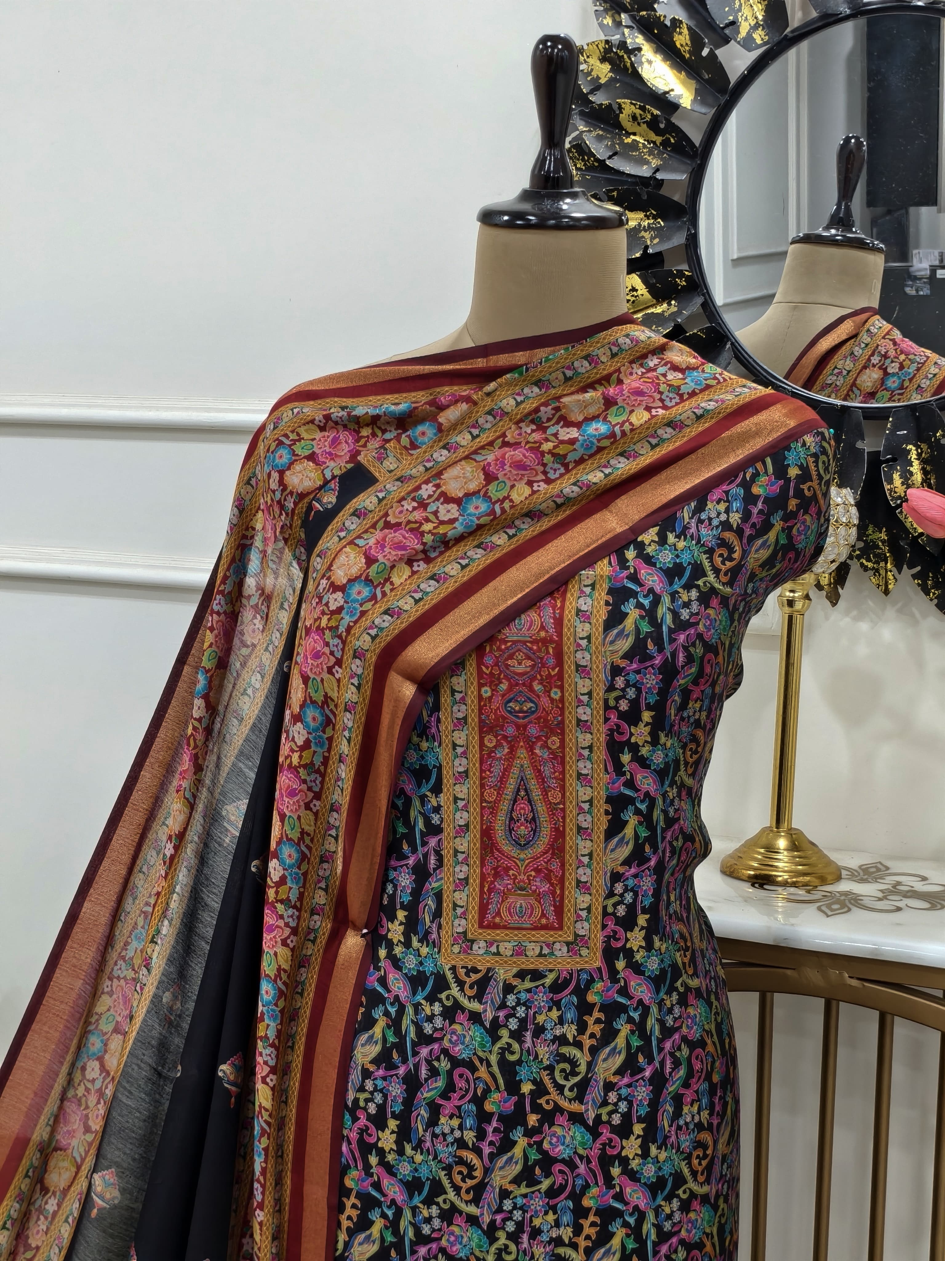 MAHESHWARI SILK DRESS MATERIAL
