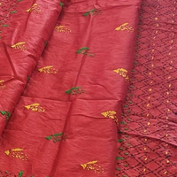 CHANDERI PHULKARI WORK SAREE