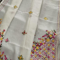 HAND EMBROIDERY KOTA CHECKS SAREE