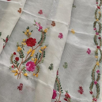 HAND EMBROIDERY KOTA CHECKS SAREE