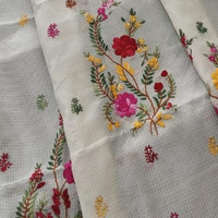 HAND EMBROIDERY KOTA CHECKS SAREE