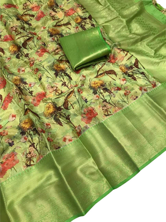KOTA SILK SAREE WITH PAITHANI BORDER