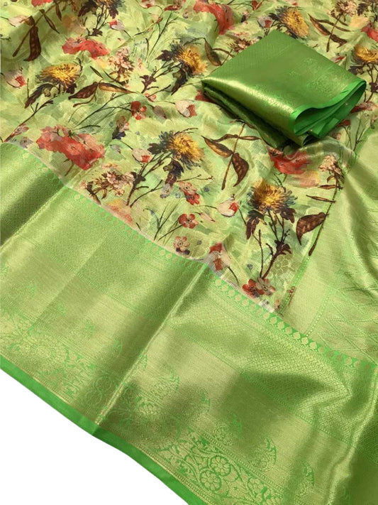 KOTA SILK SAREE WITH PAITHANI BORDER
