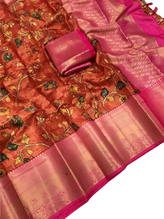 KOTA SILK SAREE WITH PAITHANI BORDER