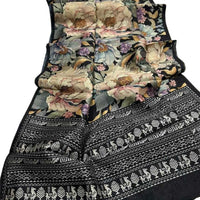 Tussar Kalamkari Saree