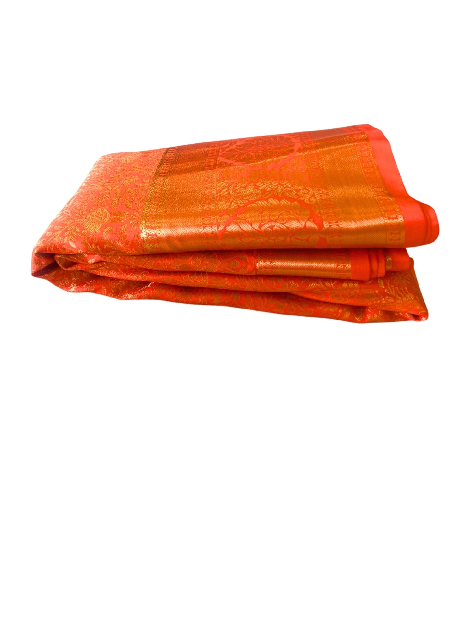 Orange-Gold_Kanjeevaram_Silk_Saree 4