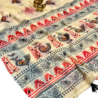 SOFT LINEN COTTON SAREE