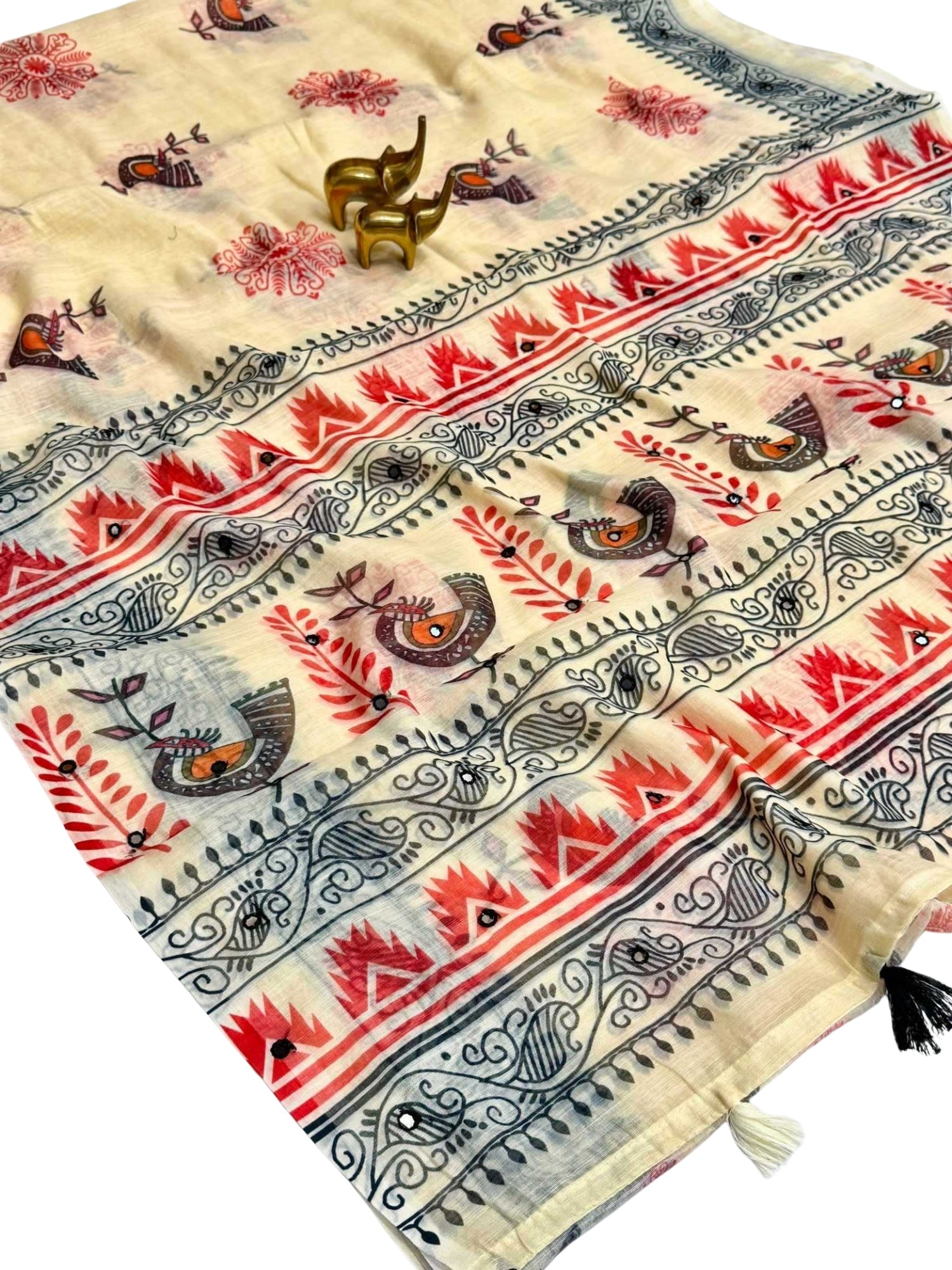 SOFT LINEN COTTON SAREE