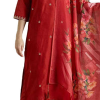 RAYON SLUB KURTI SET 